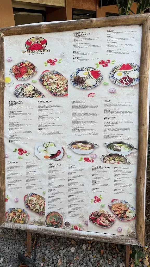 Menu_Crabs & Ribs by Calle Burgos_Philippines_image_3