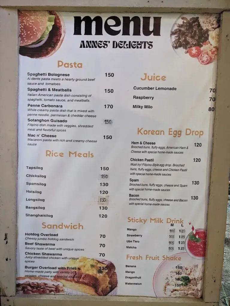 Menu_Annes’ Delights_Philippines_image_4