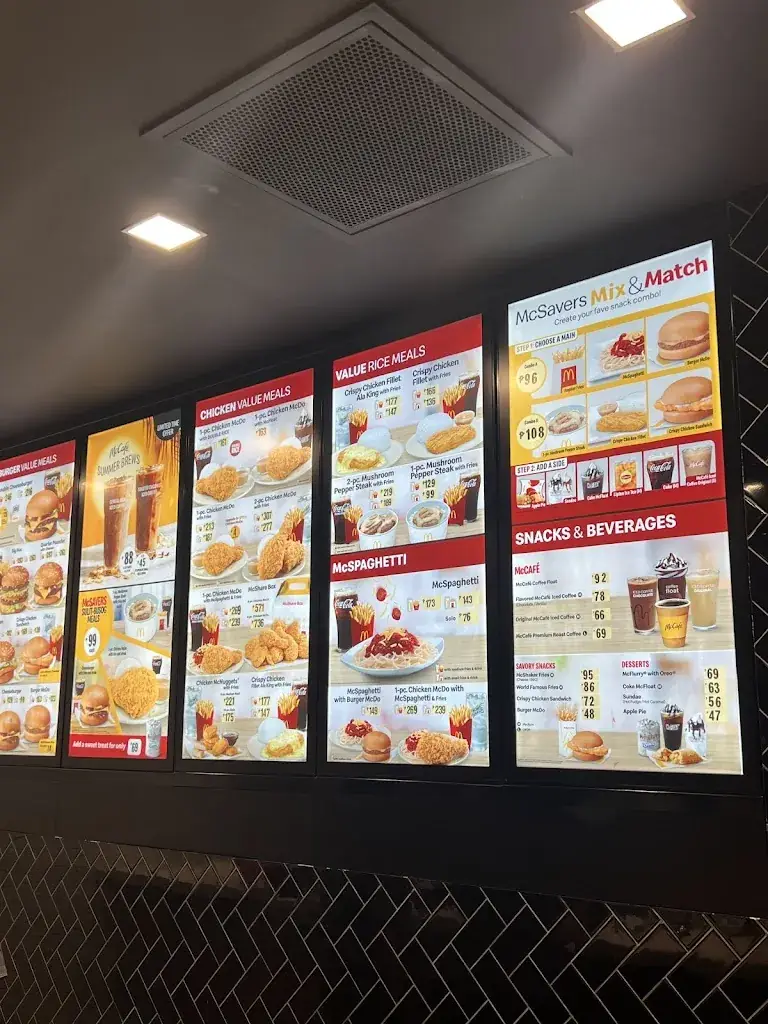 Menu_McDonald's - Coron_Philippines_image_4