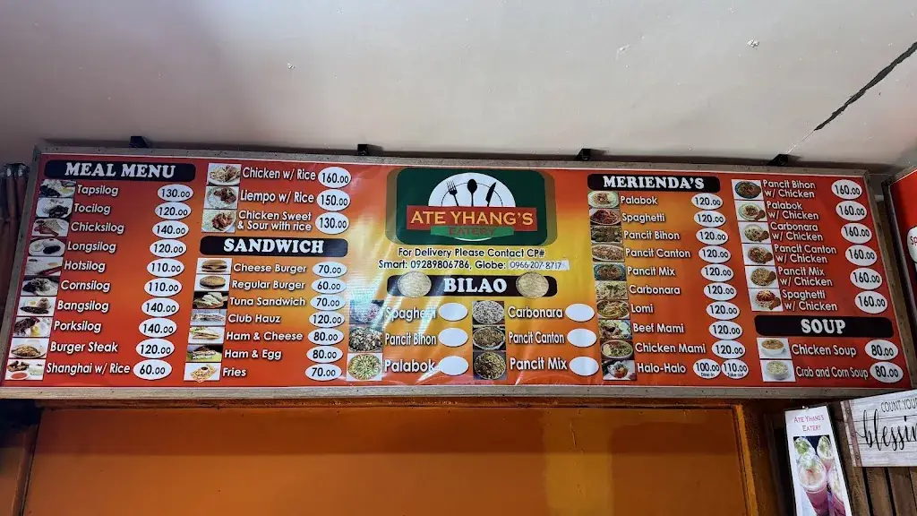 Menü_Ate Yhang's Eatery_Philippines_Bild_3