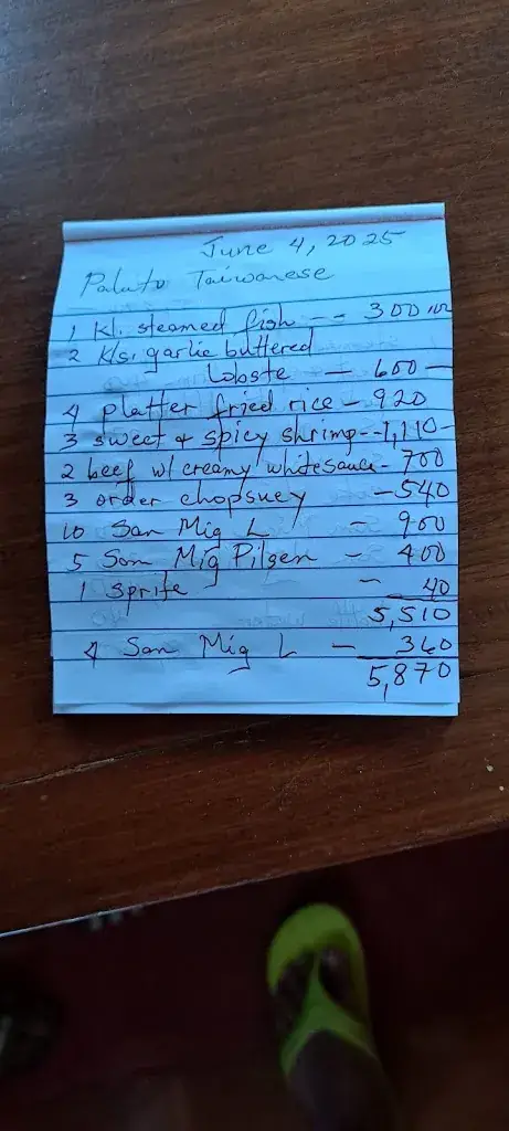 Menu_Luis Bay Restobar KTV @ Paluto_Philippines_image_3