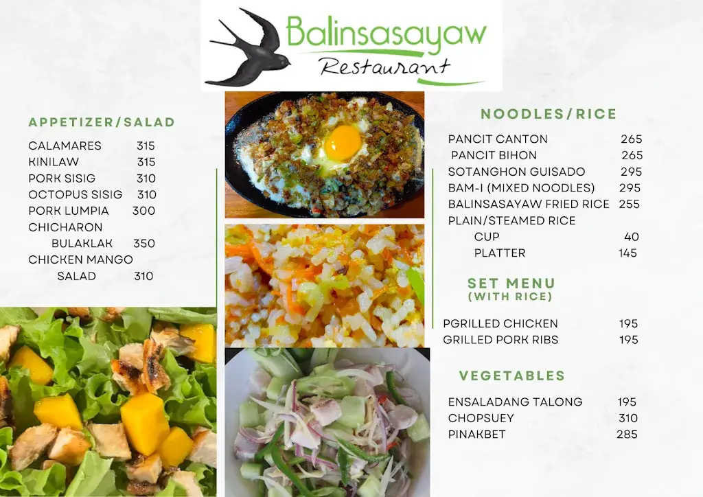 Menu_Balinsasayaw Restaurant_Philippines_image_1