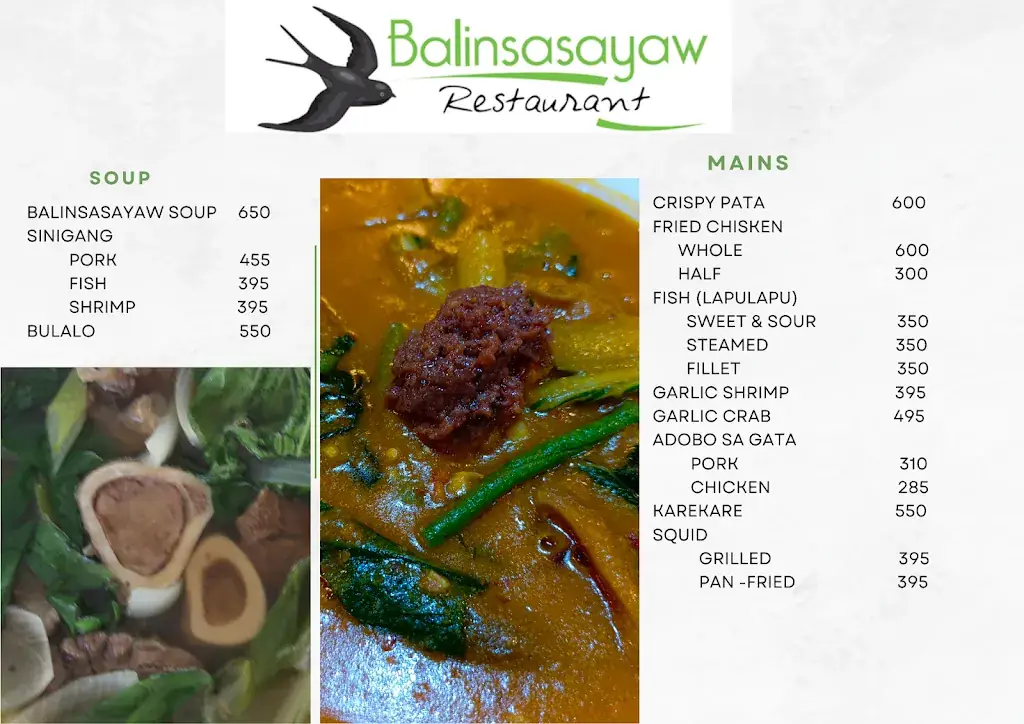 Menu_Balinsasayaw Restaurant_Philippines_image_2