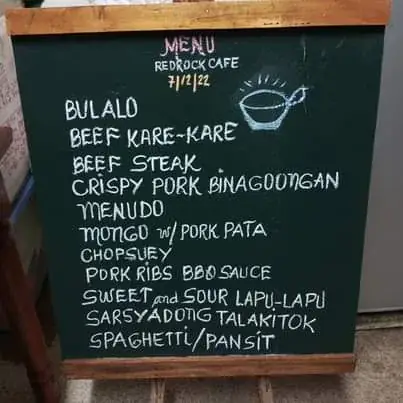 Menu_Red Rock Coron Snack House_Philippines_immagine_2