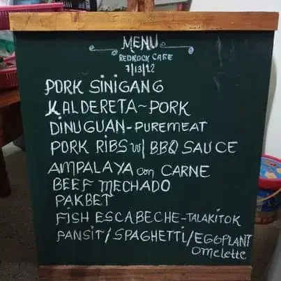Menu_Red Rock Coron Snack House_Philippines_immagine_4
