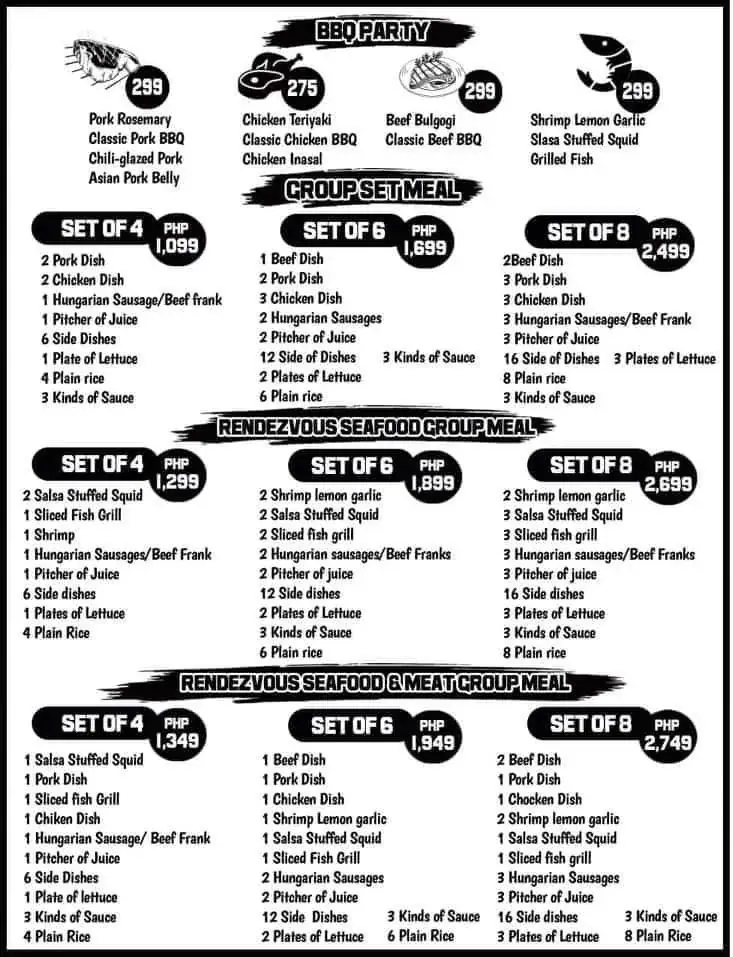 Menu_Rendezvous Grill House Coron_Philippines_image_1