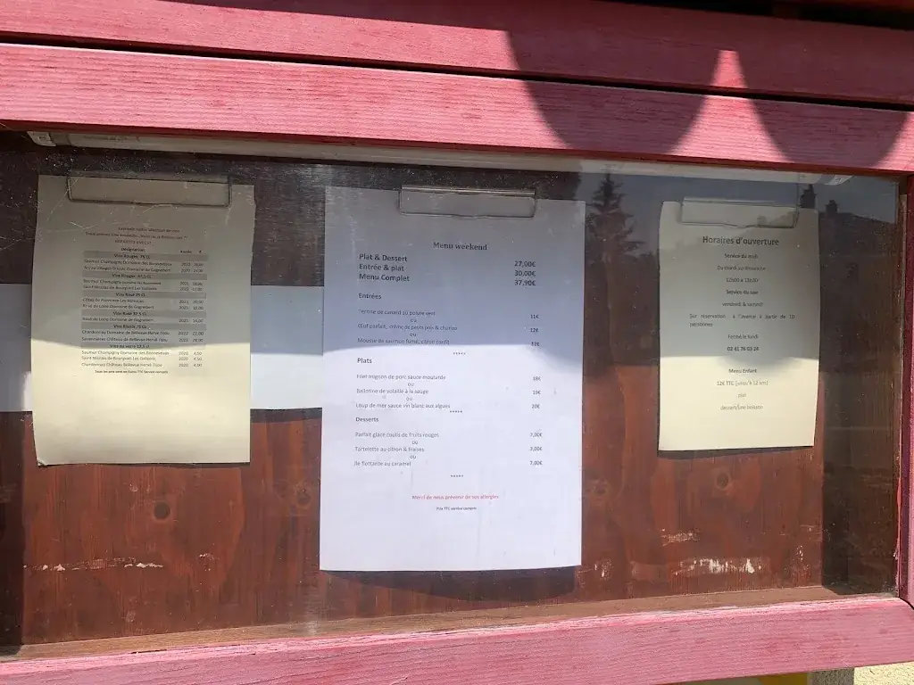 Menu_Au Relais d'Anjou Durtal_Durtal_image_2