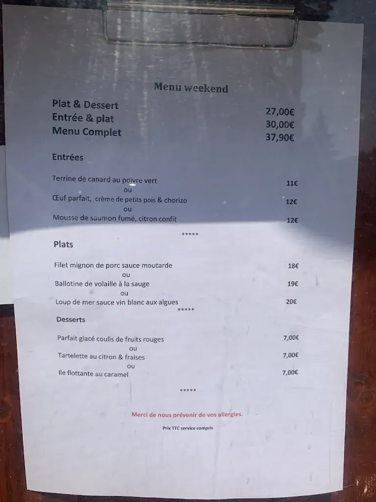 Menu_Au Relais d'Anjou Durtal_Durtal_image_3