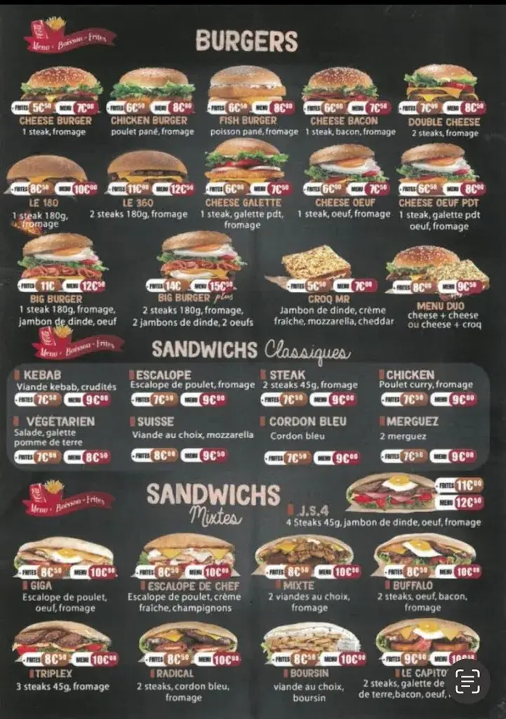 Menu_Restaurant le Capitole Durtal_Durtal_immagine_3