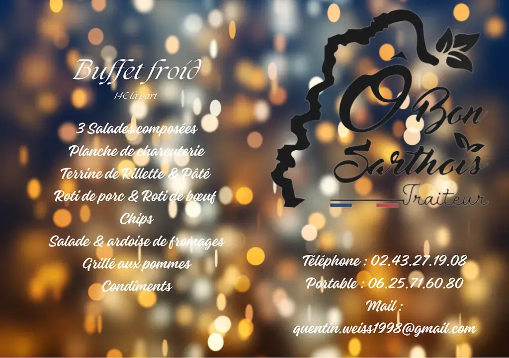 Menu_Ô BON SARTHOIS ( restaurant & traiteur )_Écommoy_image_3