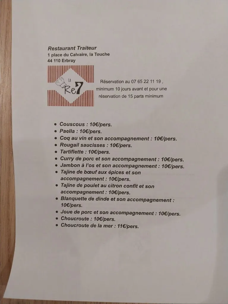 Menu_Restaurant la Re7_Erbray_image_3
