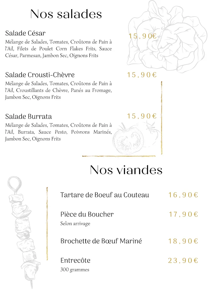 Menu_Brasserie La Terrasse_Évron_immagine_2