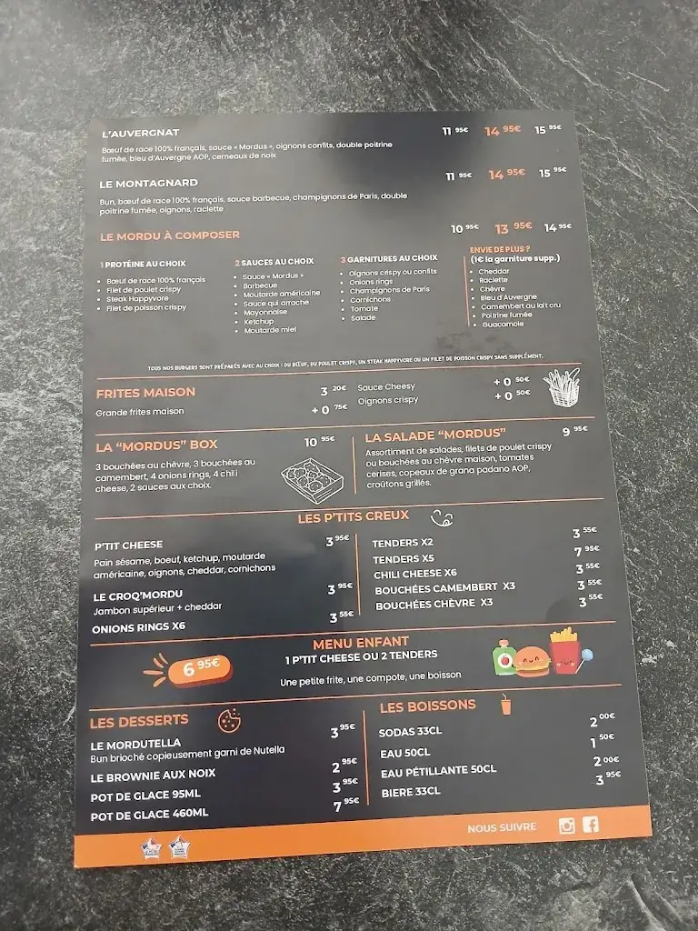 Menu_Les Mordus du Burger_Ernée_image_3