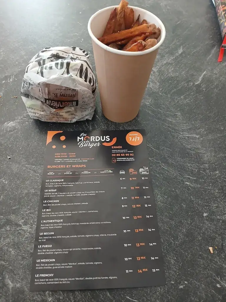 Menu_Les Mordus du Burger_Ernée_image_4