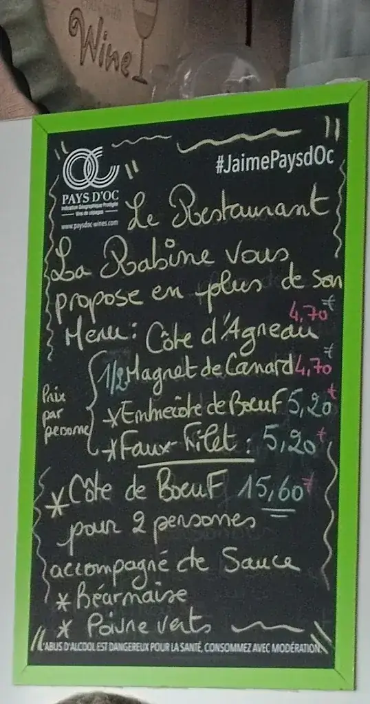 Menü_Restaurant La Rabine_Saint-Pierre-des-Landes_Bild_4