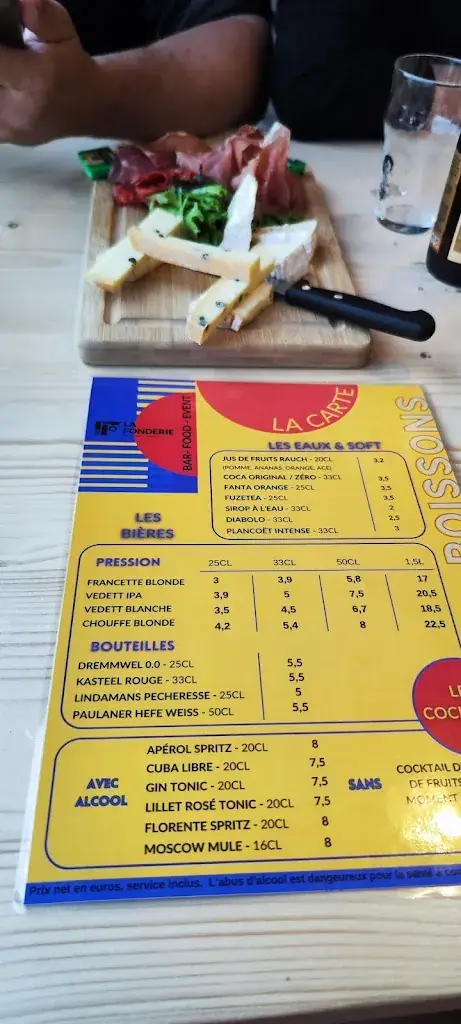 Menu_LA FONDERIE ERNEE_Ernée_image_2