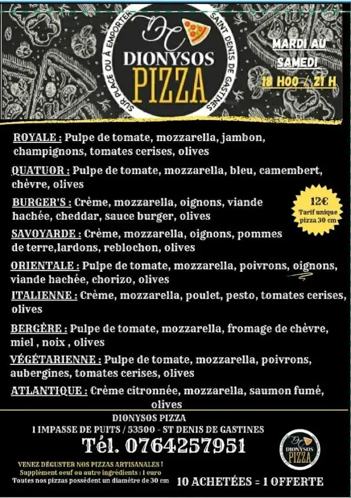 Menu_Dionysos pizza_Saint-Denis-de-Gastines_immagine_1