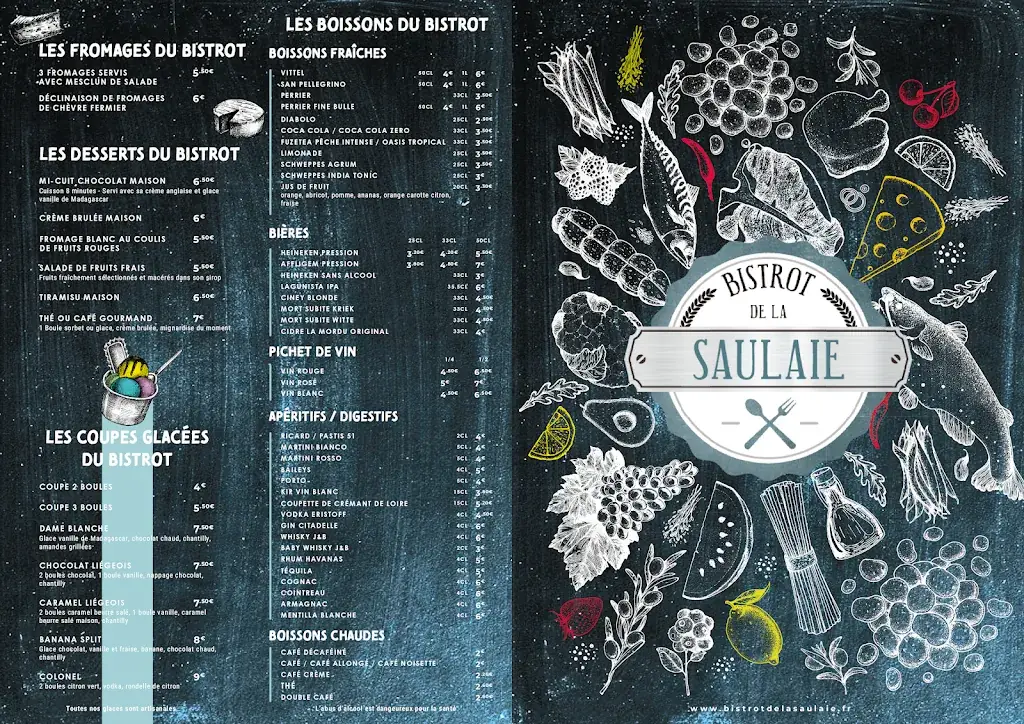 Menu_Bistrot de la Saulaie_Doué-en-Anjou_image_2