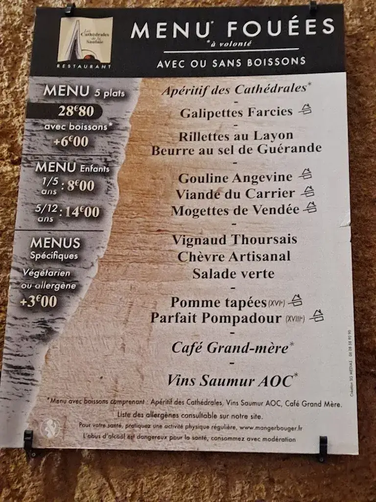 Menu_Les Cathédrales de la Saulaie_Doué-la-Fontaine_image_3