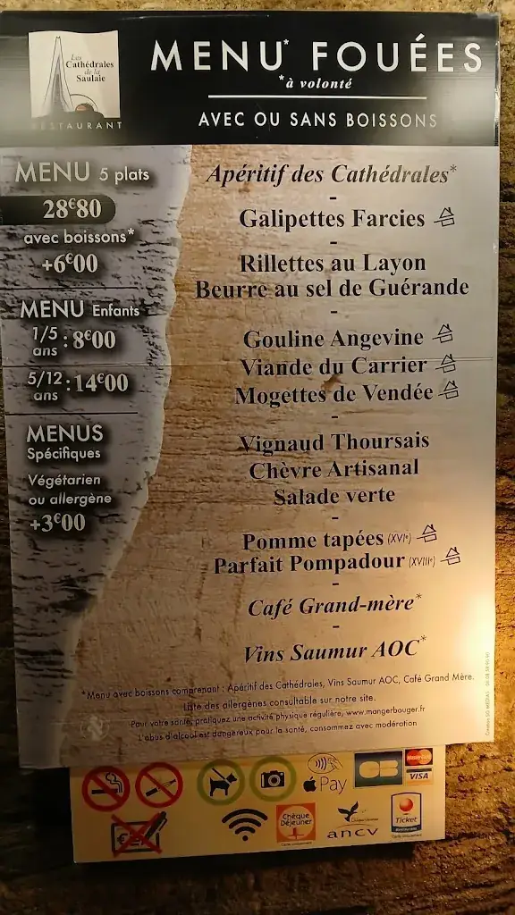 Menu_Les Cathédrales de la Saulaie_Doué-la-Fontaine_image_4
