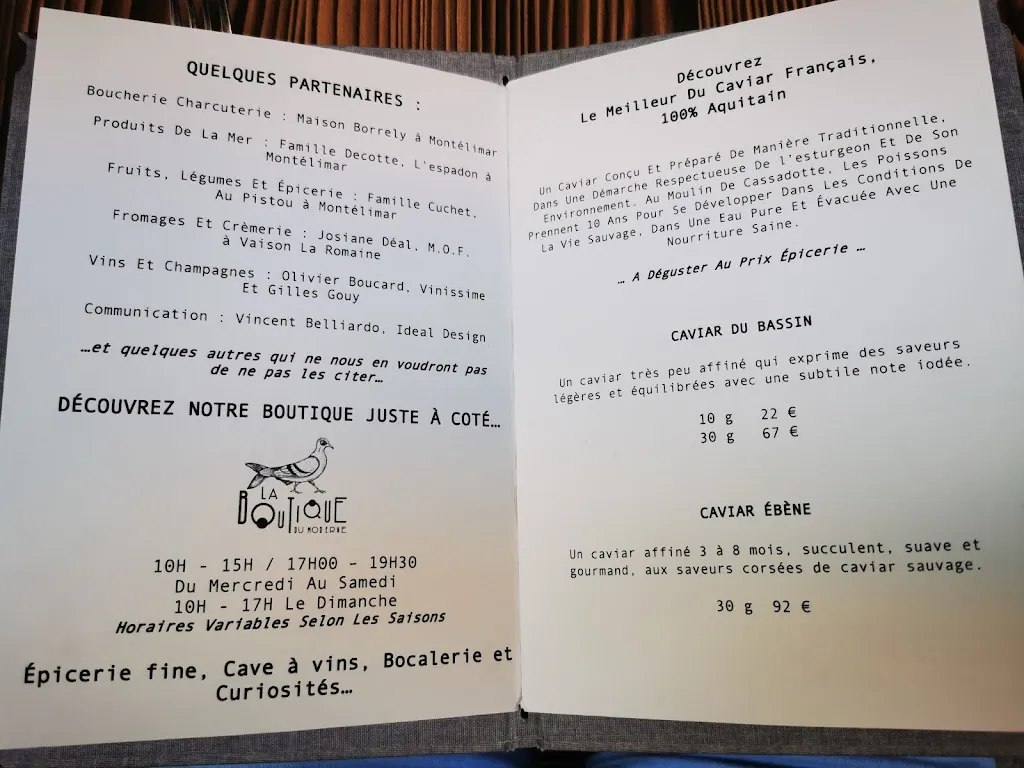 Menu_Le Moderne_Montélimar_image_1