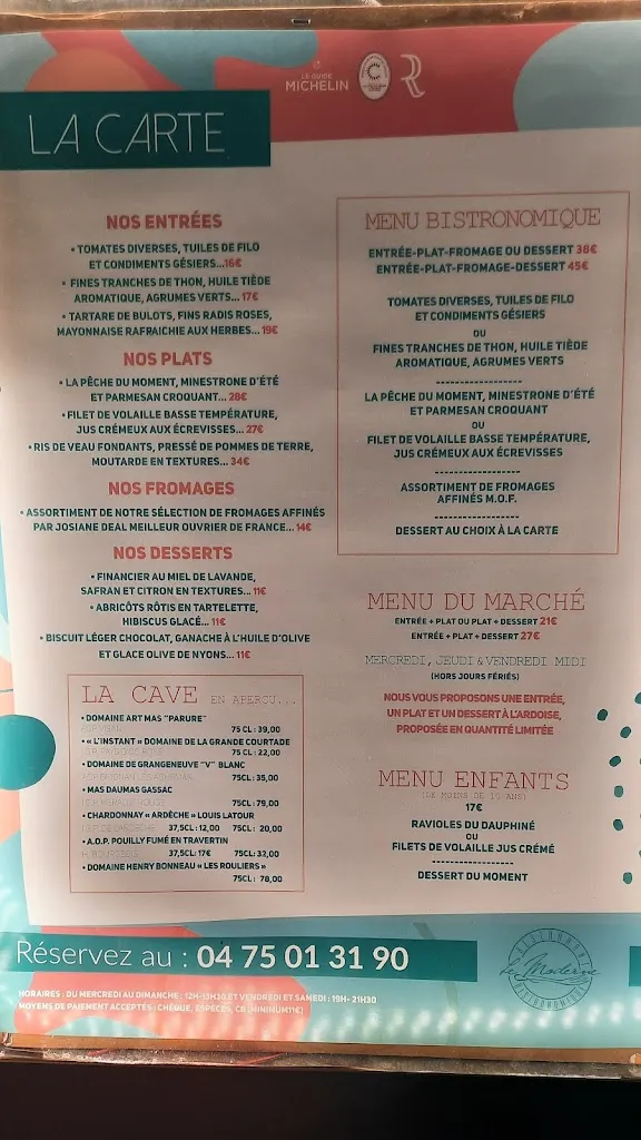 Menu_Le Moderne_Montélimar_image_3