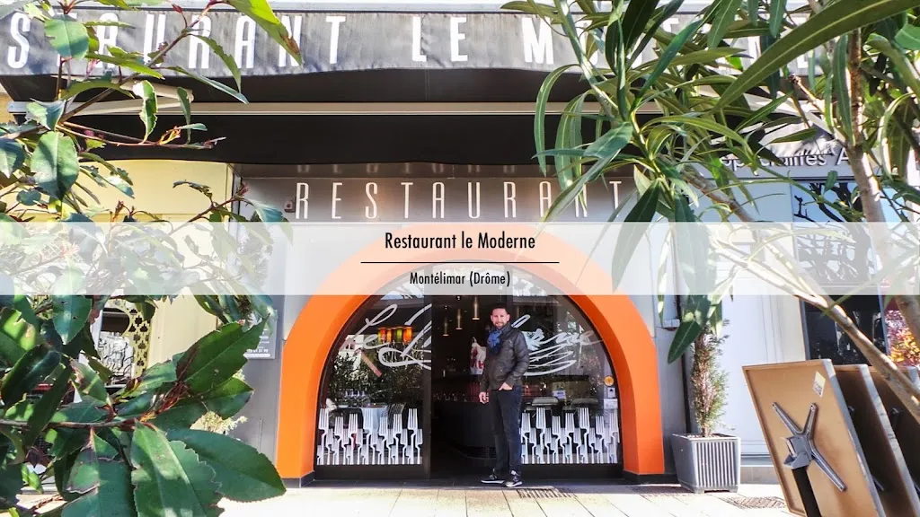Le Moderne restaurant in Montélimar
