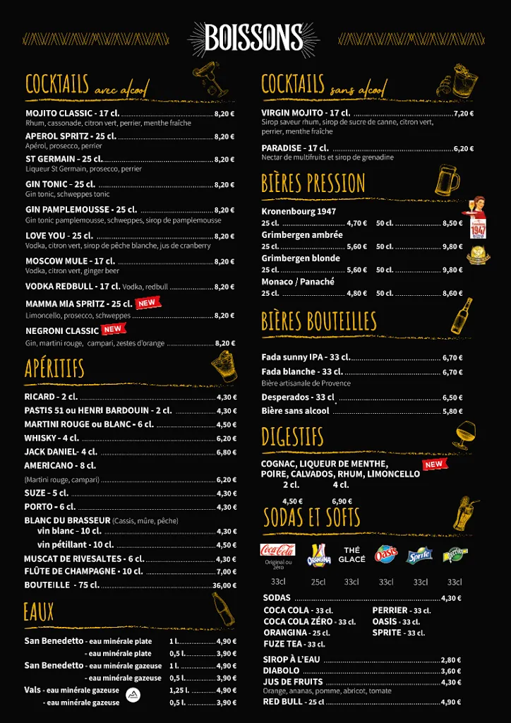 Menu_La Brasserie_Montélimar_image_1