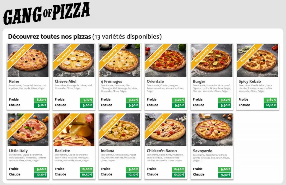 Menu_Gang Of Pizza_Doué-en-Anjou_image_1