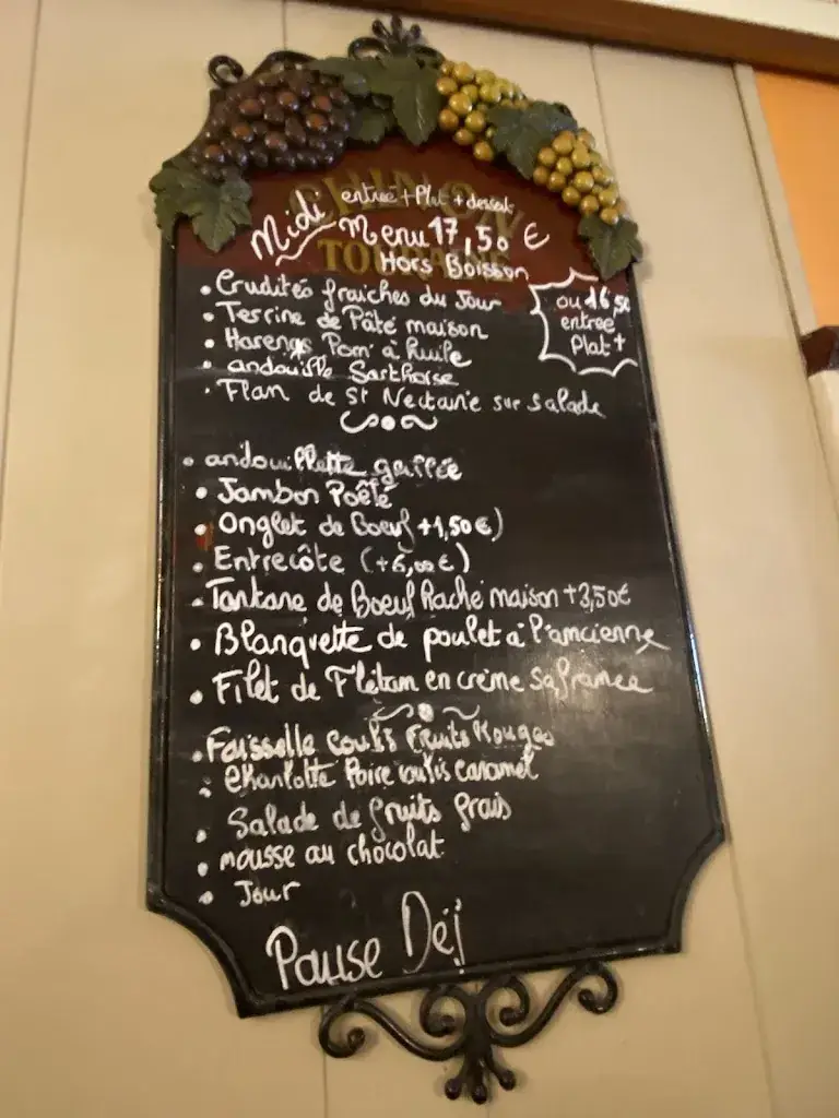 Menu_Restaurant Le Mans Gare Sud - Le Chemin de la Table_Mans_image_1