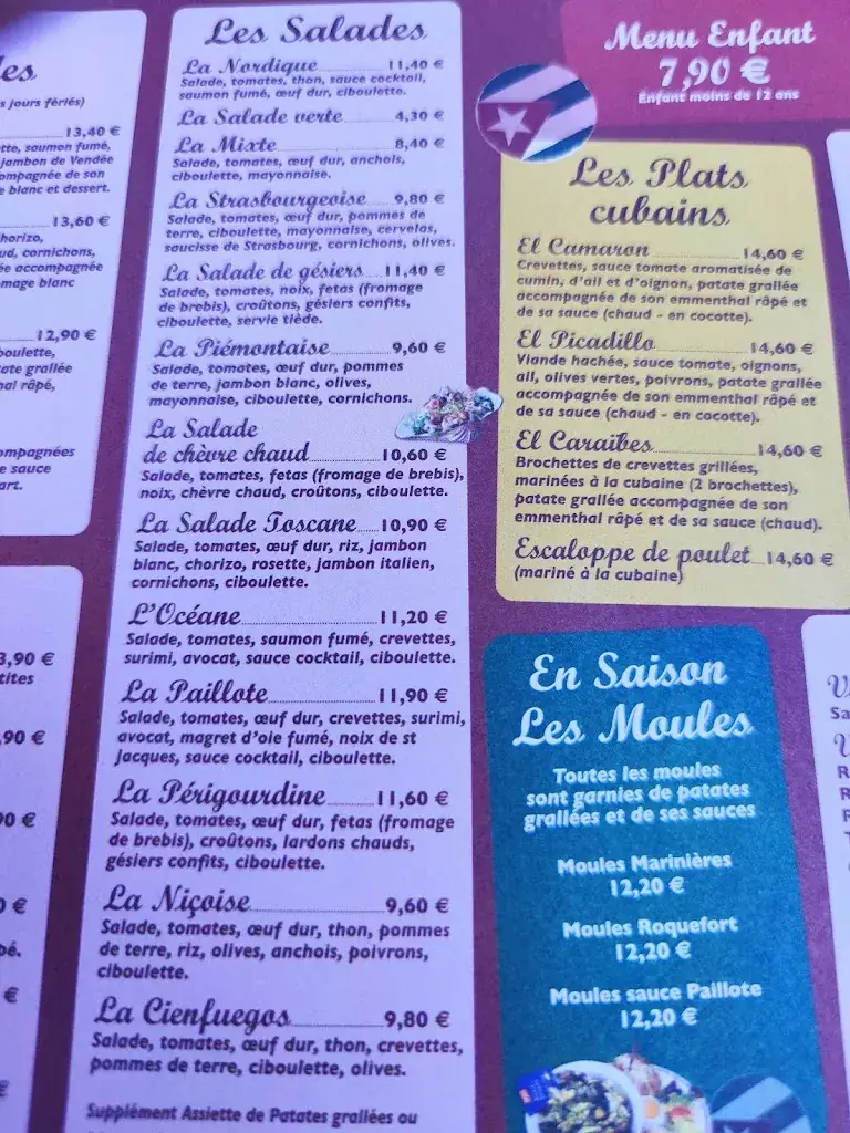Menu_Restaurant la Paillotte_Fontenay-le-Comte_image_4