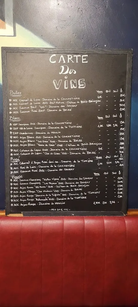 Menu_Chez Lionel_Gennes-Val-de-Loire_image_2