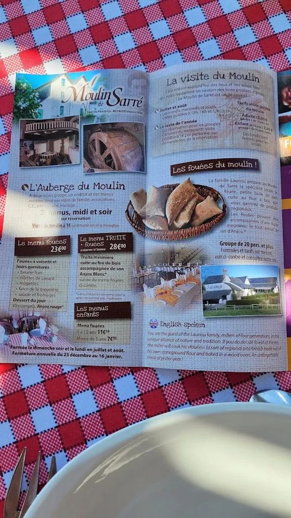 Menu_Auberge du Moulin de Sarré_49350_image_1