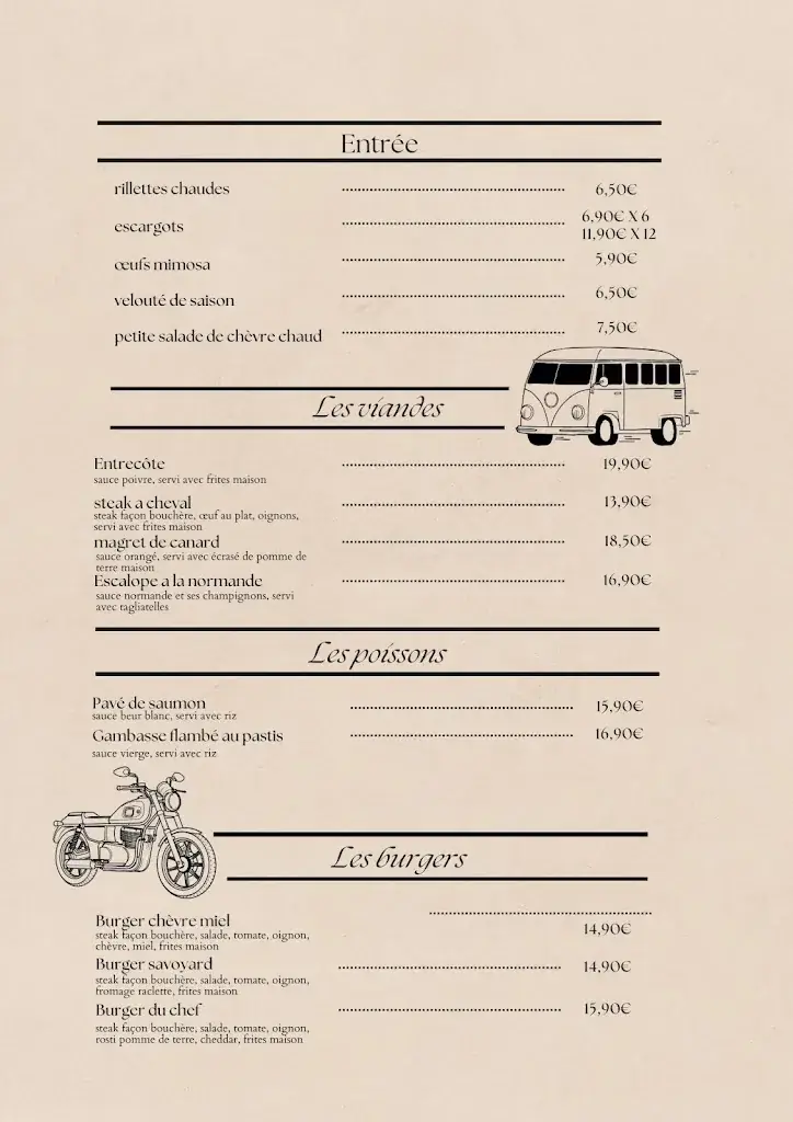 Menu_Chez Victor_Guécélard_image_1