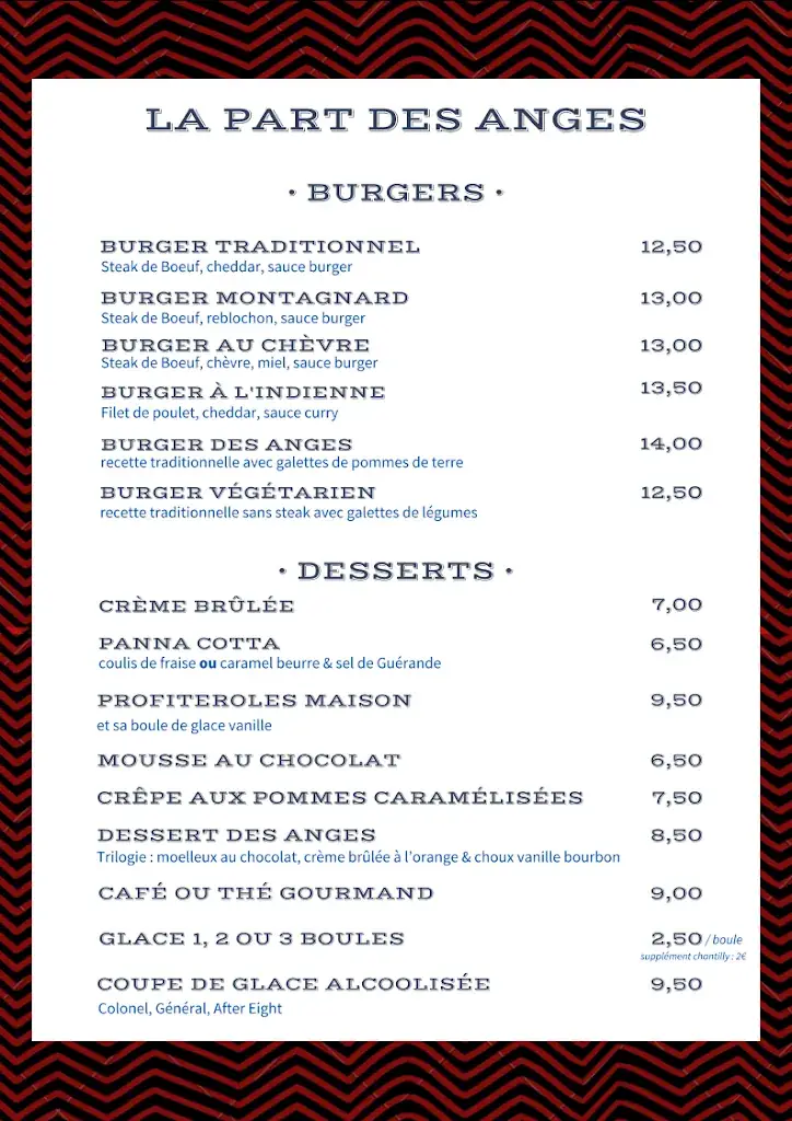 Menu_Restaurant La Part des Anges_Saint-Gildas-des-Bois_image_1