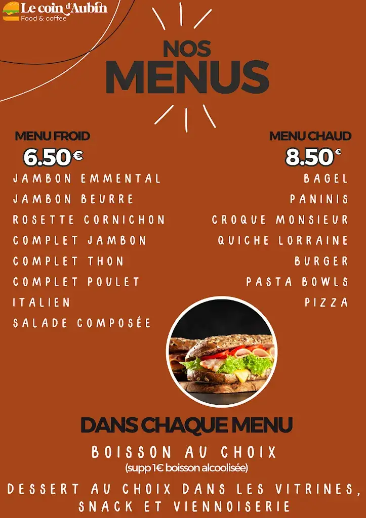 Menu_Le Coin d'Aubin_Herbignac_image_1
