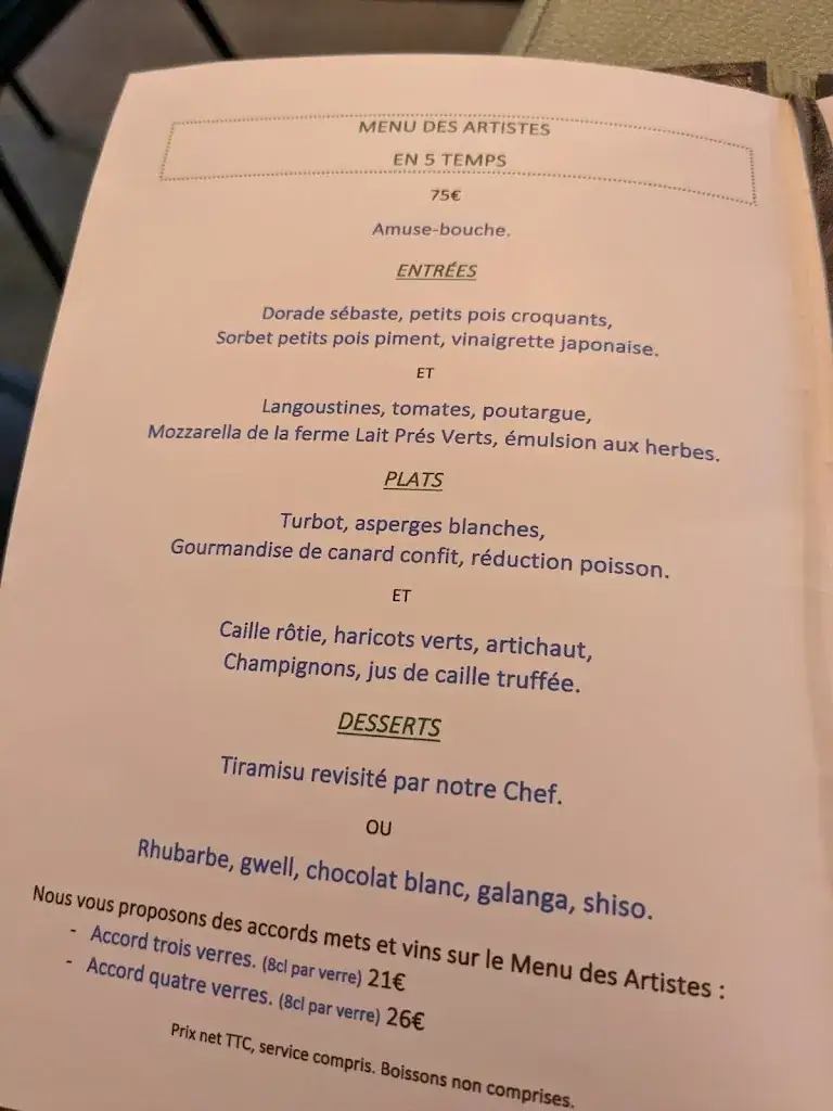 Menu_La Tête de l'Art_Guérande_image_1