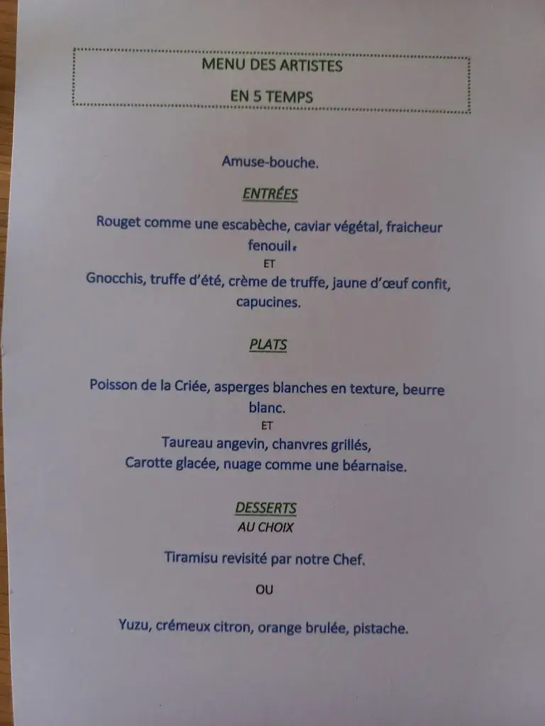 Menu_La Tête de l'Art_Guérande_image_2