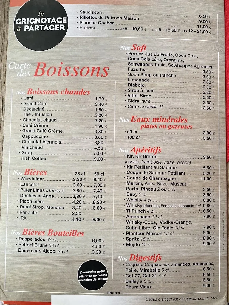 Menu_Brasserie du Centre_Guérande_image_1