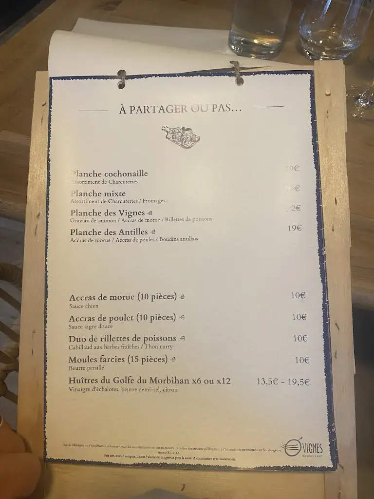 Menu_O'Vignes Restaurant_Guérande_image_3