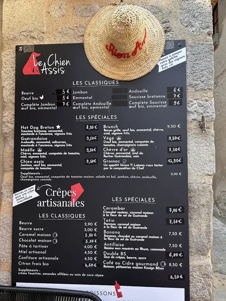 Menu_Crêperie Du Chien Assis_Guérande_image_1