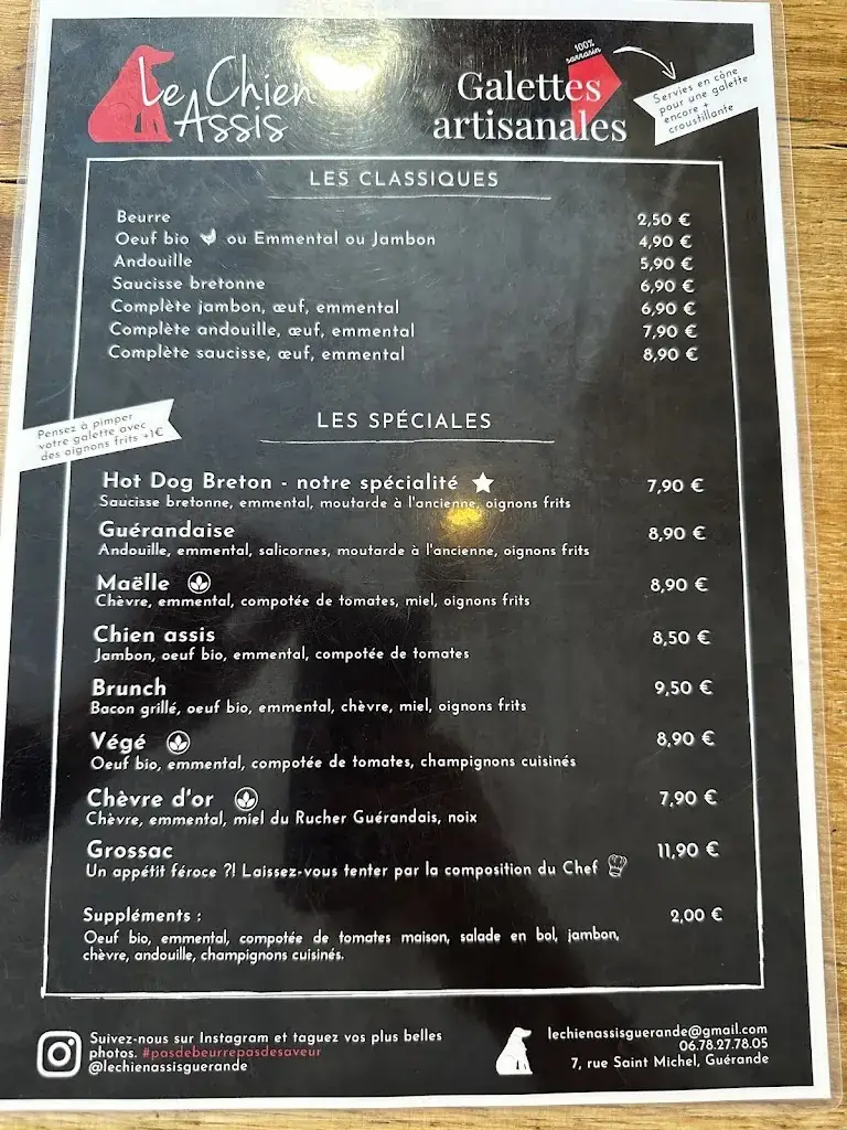 Menu_Crêperie Du Chien Assis_Guérande_image_4