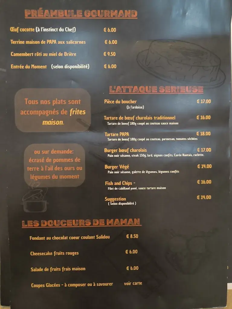 Menu_Chez Papa Guérande_Guérande_immagine_4