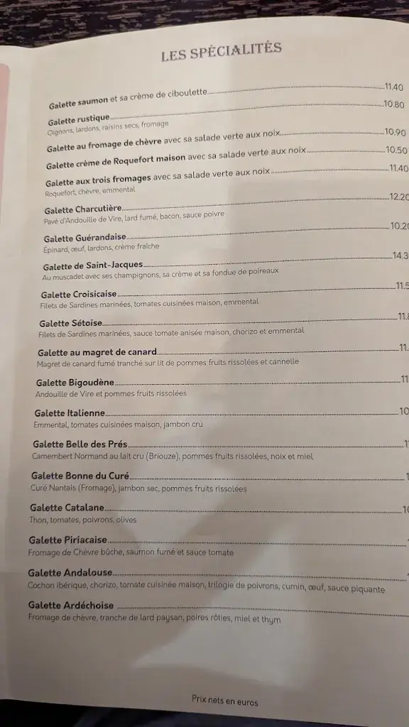 Menu_Crêperie Roc Maria_Guérande_image_3