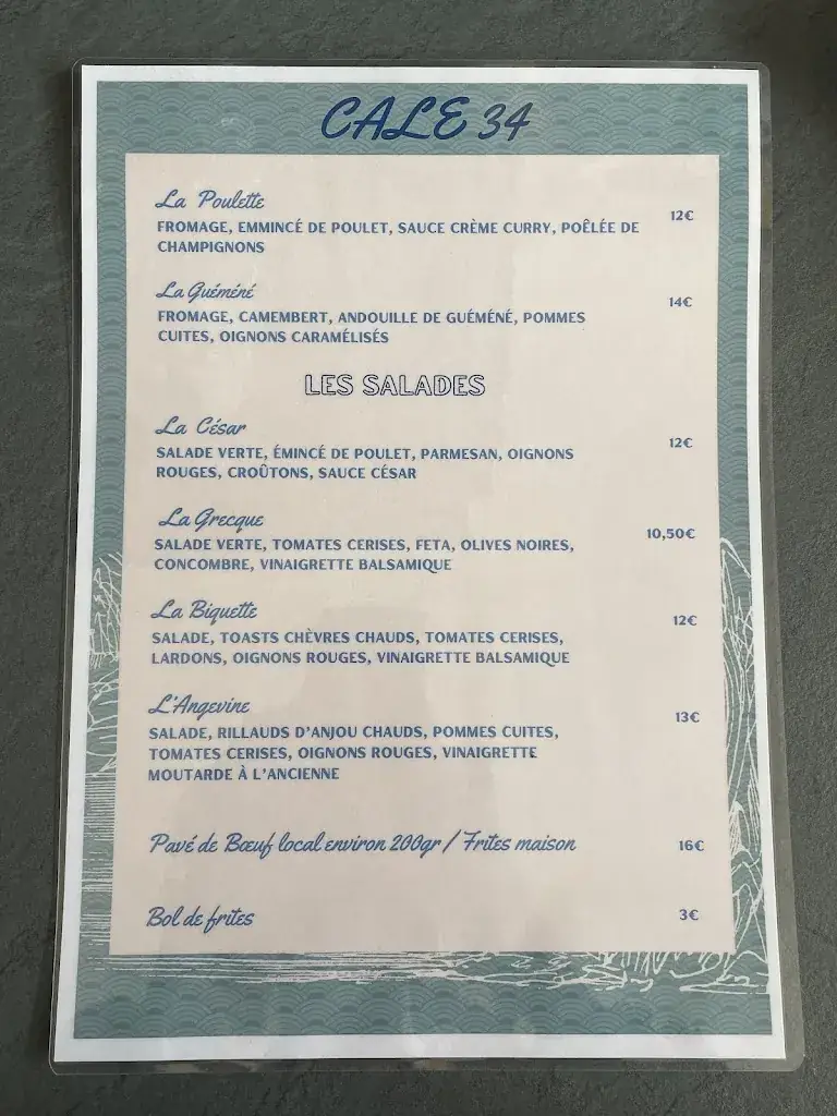 Menu_La Cale 34_Ingrandes-le-Fresne-sur-Loire_immagine_2