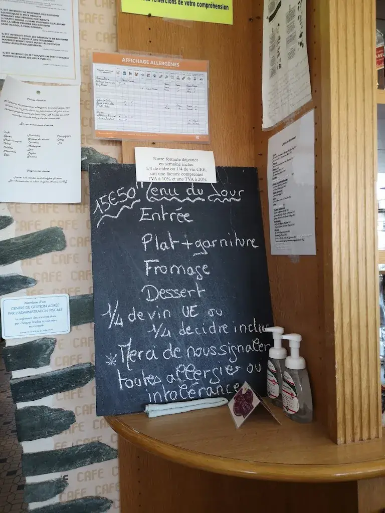 Menu_Restaurant Le Saint Aignan_Saint-Aignan-de-Couptrain_image_2