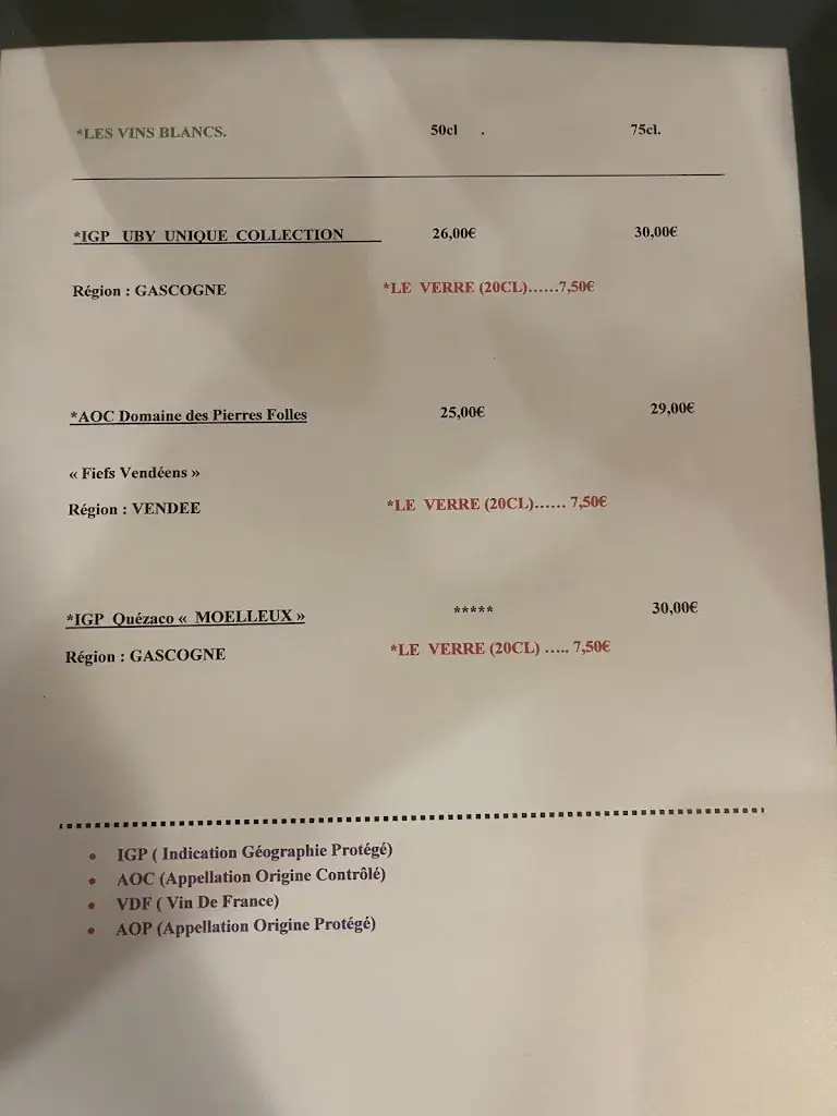 Menu_La terrasse Gourmande_Jard-sur-Mer_image_2