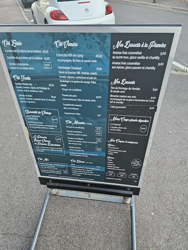 Menu_Restaurant le vintage port Bourgenay_Talmont-Saint-Hilaire_image_4