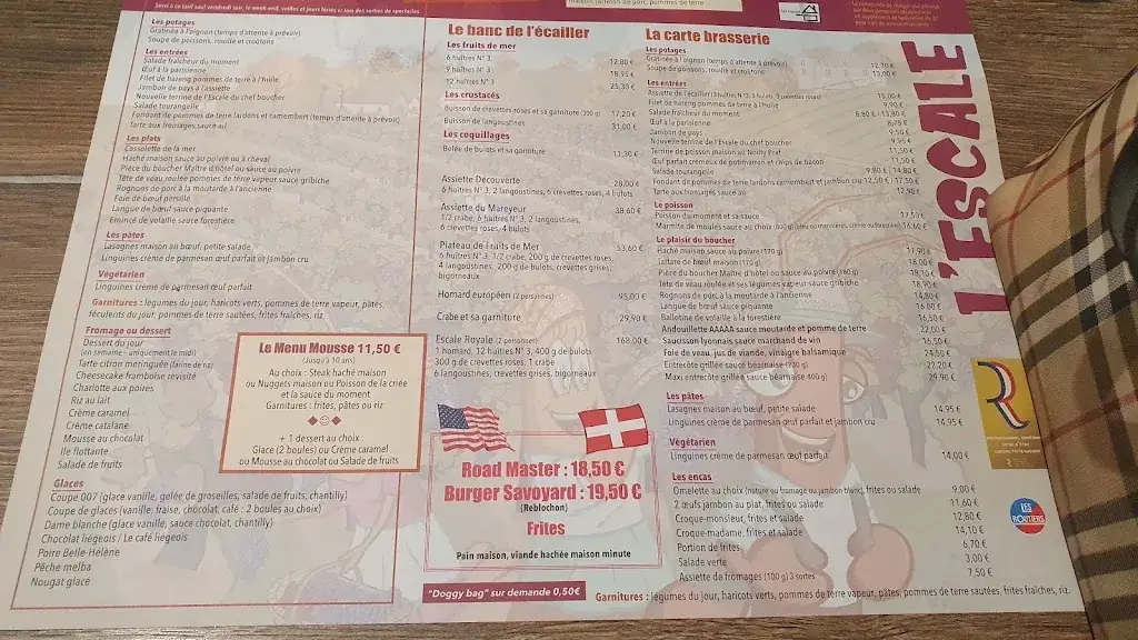 Menu_L'Escale Village - fermé du 11 au 24/08/25_Déols_image_2