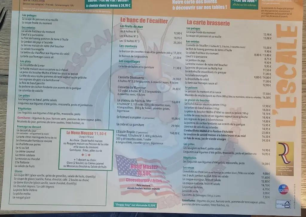 Menu_L'Escale Village - fermé du 11 au 24/08/25_Déols_image_3